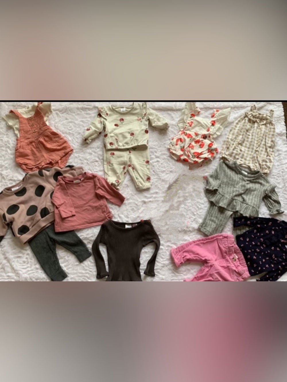 Mixed Baby Girl Clothing Lot - 15 items